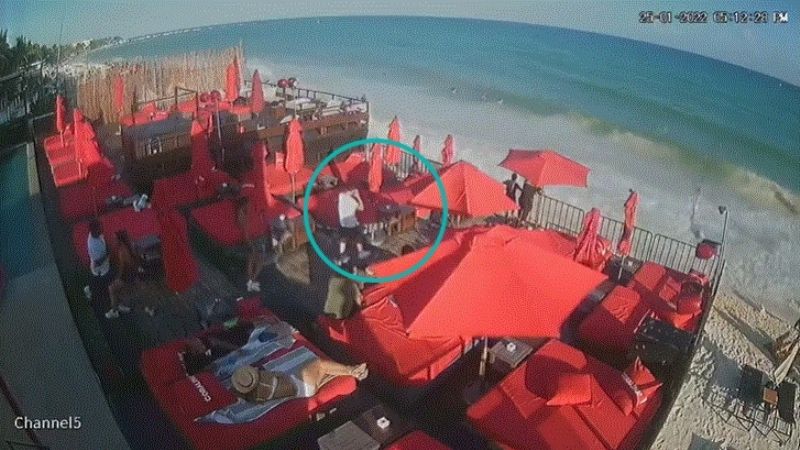 Filtran huida de los supuestos asesinos de Federico Mazzoni, en Playa Mamitas: VIDEO