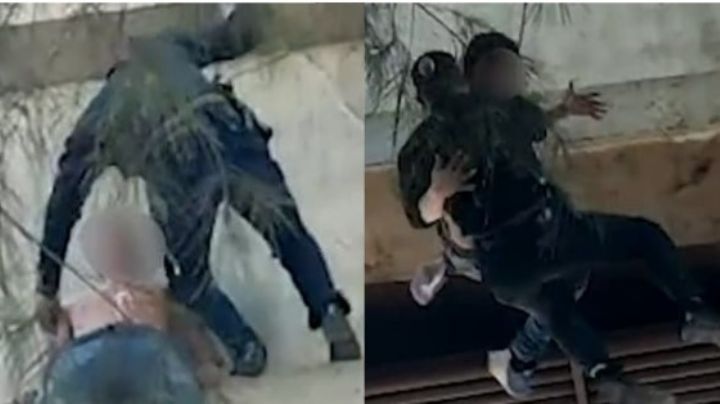 Policía se hirió gravemente al rescatar a un hombre que intentó suicidarse en el Metro Pantitlán
