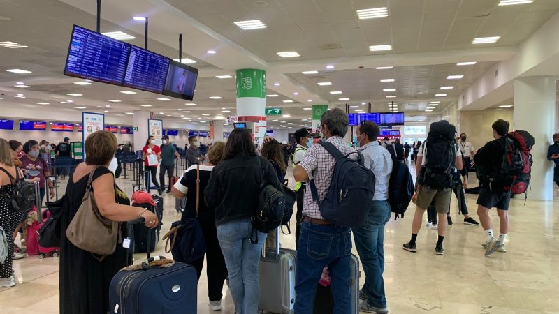Aeropuerto de Cancún, sin cancelaciones tras 16 días de registrarlas: VIDEO
