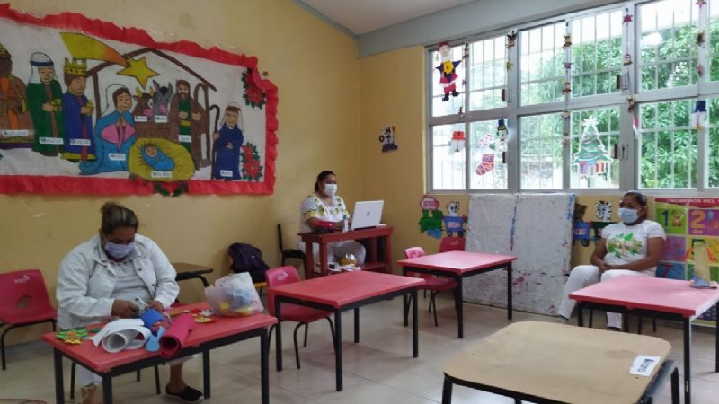 Frente Frío No. 19 frena regreso a clases presenciales en Palizada, Campeche