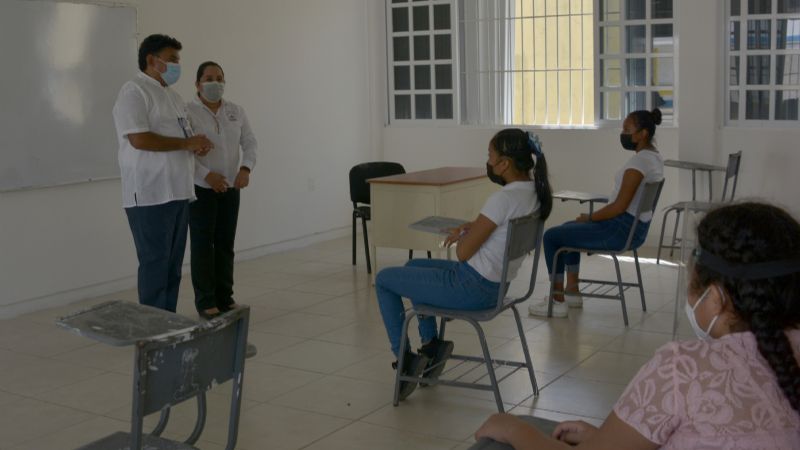 Quintana Roo: Analizarán regreso a clases presenciales tras aumento de casos de COVID