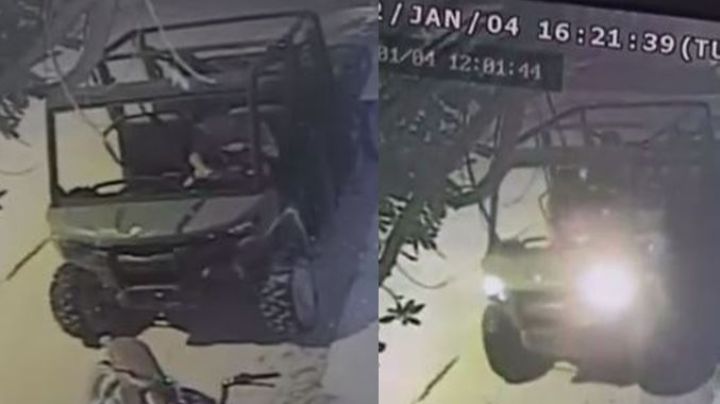 Roban carrito de golf en Holbox, Q.Roo; ciudadanos exigen más vigilancia: VIDEO