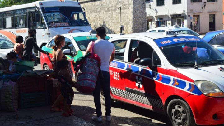 Taxistas de Campeche piden aumento de 10 pesos en el pasaje