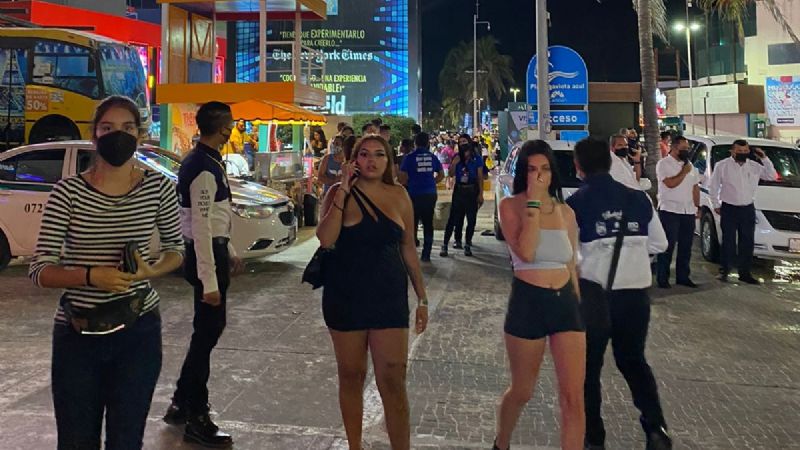 Así es la vida nocturna en Cancún pese a los altos contagios de COVID-19: VIDEO