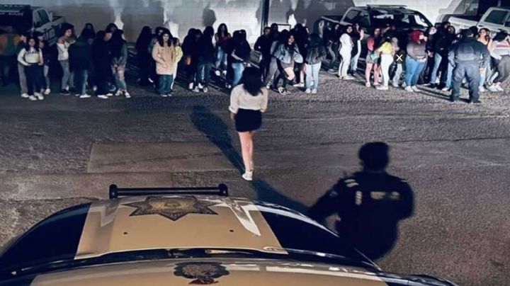 Detienen a 159 menores en fiesta clandestina en Ciudad Juárez