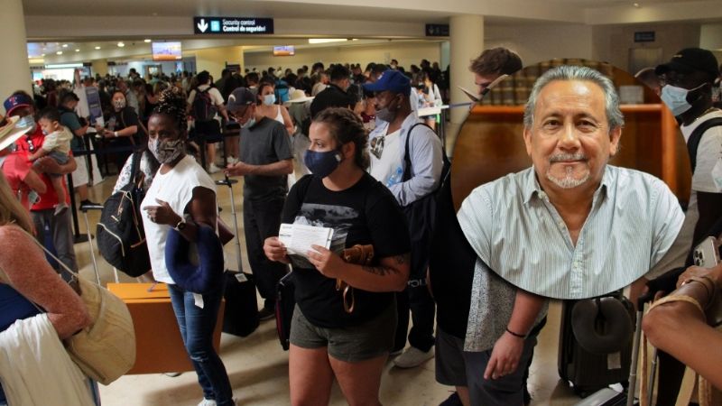 Repunte de casos de COVID en Quintana Roo se dio por llegada de turistas: Segobqroo
