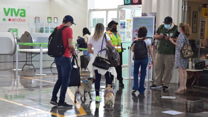 Viajeros incumplen medidas anticovid en el Aeropuerto de Campeche