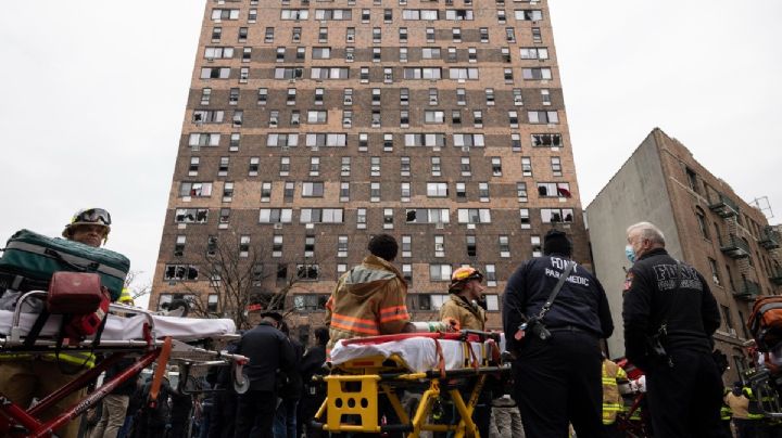 Incendio en Nueva York que dejó 19 muertos pudo ser causado por estufa eléctrica