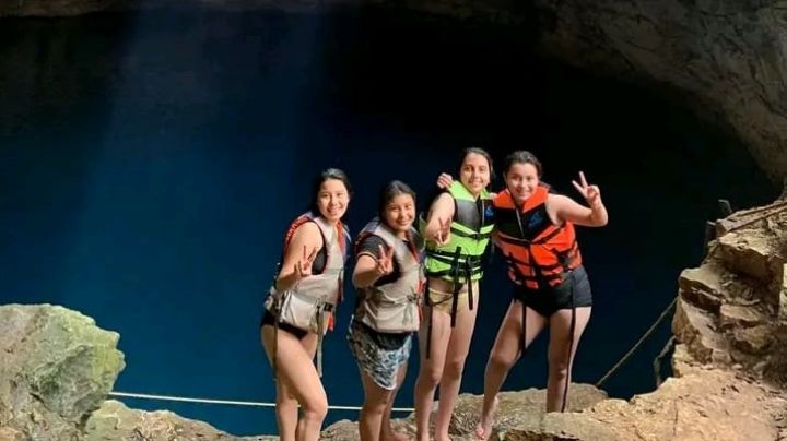 Familia habilita cenote Santa Cruz como nuevo parador turístico de Tizimín