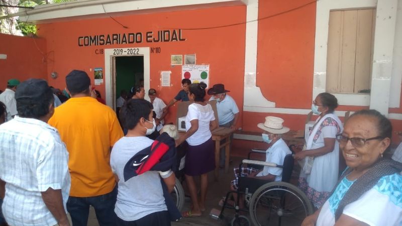 Más de 400 ejidatarios de Chocholá eligen a su nuevo comisario este domingo