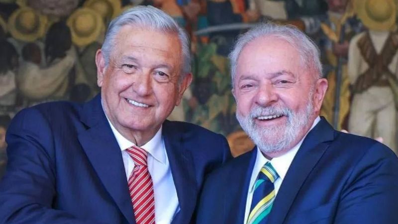 AMLO da por ganador a Lula da Silva en Brasil y lo felicita en redes sociales