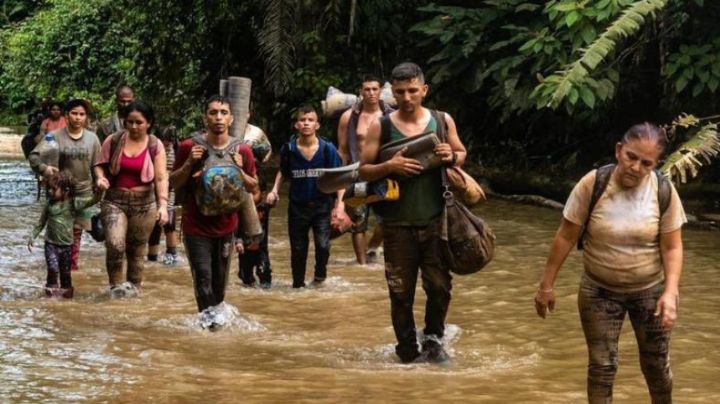 Agentes dispersan caravana de migrantes que saldrían de Tapachula