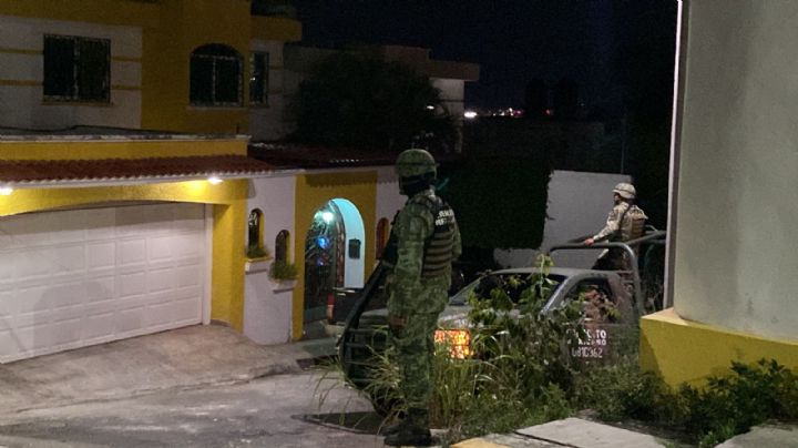 Efectivos de la FGE y Sedena realizan cateos en casas de Campeche