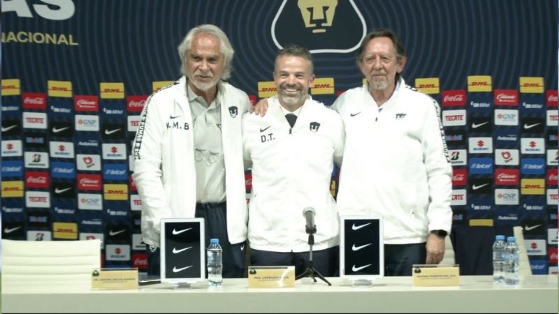Mejía Barón sobre elección de Rafa Puente como DT de Pumas: Lo elegimos sobre 7 entrenadores