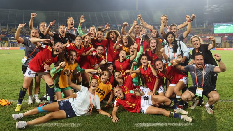 España gana la final y su segundo mundial sub-17 femenil