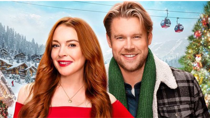 Lindsay Lohan regresa a la actuación con película navideña ¡Revelan el póster!