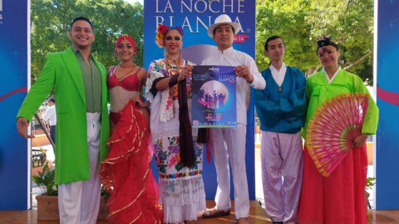 Anuncian más de 255 eventos artísticos para la Noche Blanca en Mérida