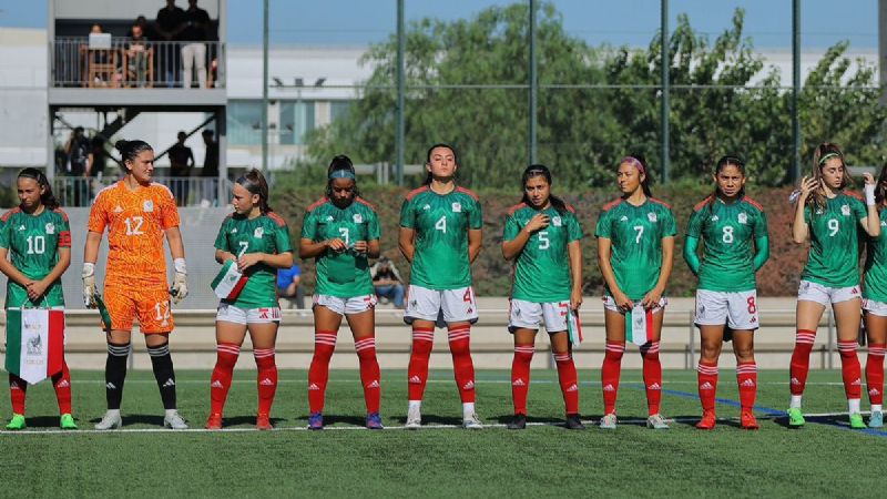 Quintanarroenses finalizan gira de preparación con la Selección Nacional de México Femenil Sub-17