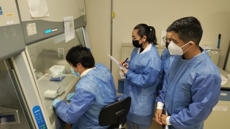 InDRE transfiere tecnología a estados para diagnóstico de viruela símica