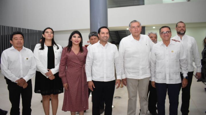 Visita al Congreso de Yucatán no es pasarela política: Adán Augusto López