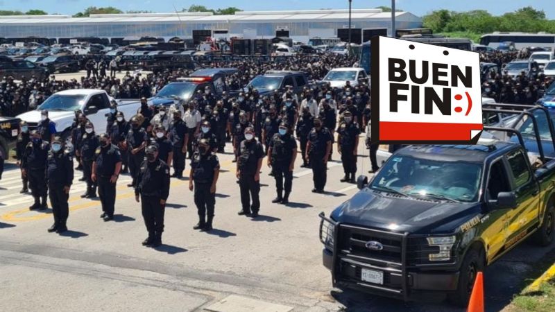 SSP movilizará 4 mil policías para el operativo en Yucatán durante el Buen Fin 2022