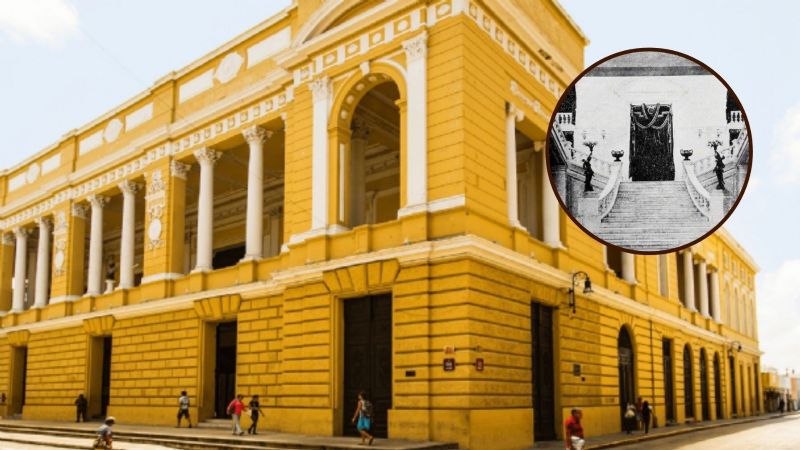 Así se veía por dentro el Teatro Peón Contreras hace más de un siglo: FOTO