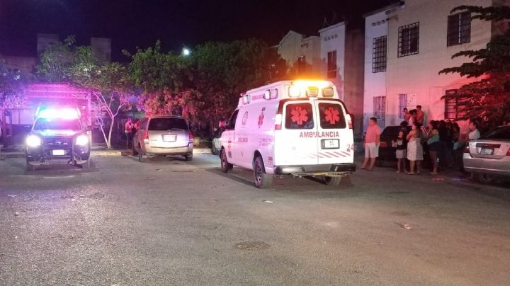 Ataque armado en la Región 259 de Cancún; un bebé y un hombre resultan heridos