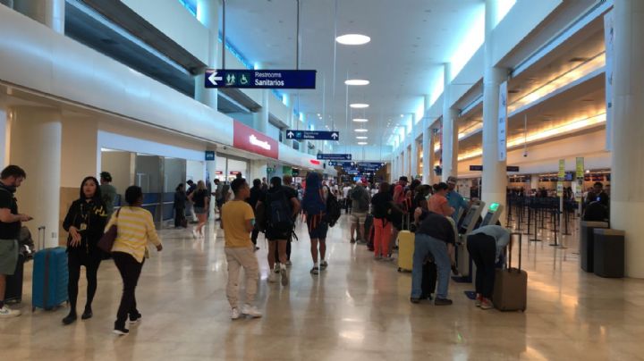 Aeropuerto de Cancún registra cerca de 4 mil pasajeros este domingo 13 de noviembre: EN VIVO