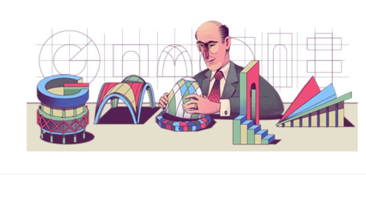 Quién es Enrique de la Mora, el arquitecto mexicano que Google celebra en su Doodle