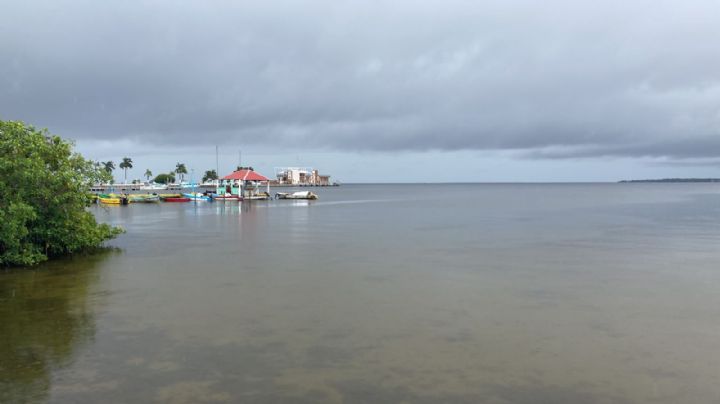 Así se ve la llegada de las bandas nubosas del Huracán Lisa a Chetumal: EN VIVO
