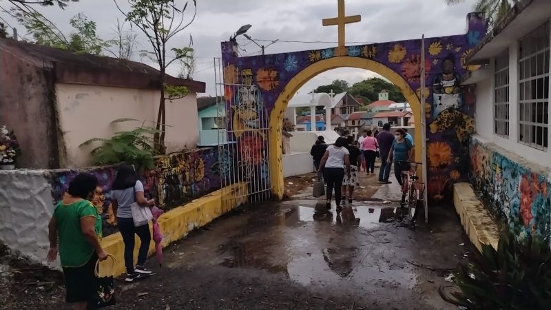 Culminan las fiestas del Día de Muertos en Felipe Carrillo Puerto