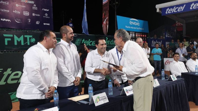 Yucatán reúne lo mejor del tenis juvenil del mundo, destaca el gobernador Mauricio Vila Dosal
