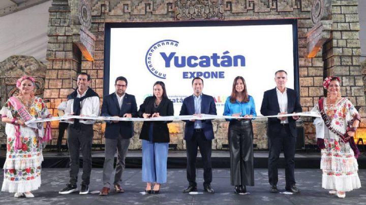 Mauricio Vila inaugura la sexta edición de Yucatán Expone en Zapopan, Jalisco