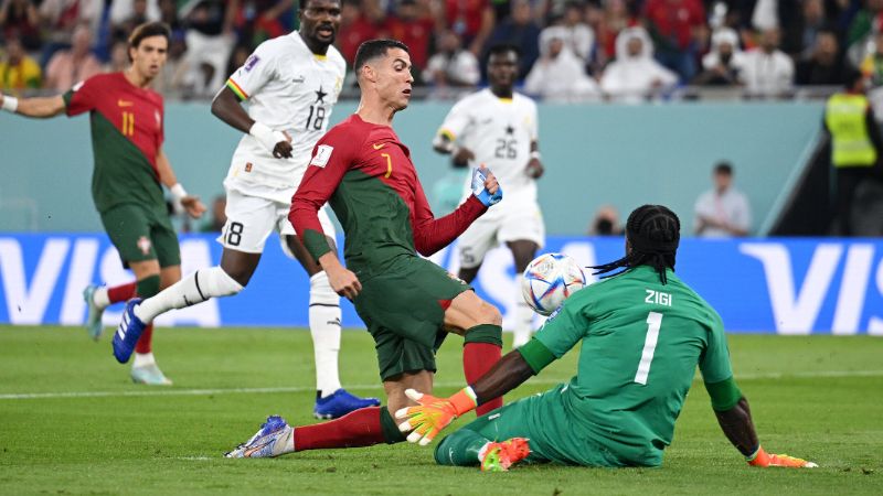 Portugal lo sufre, pero vence a Ghana; CR7 marcó y hace historia