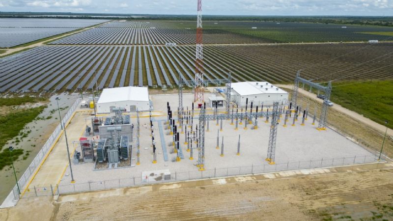 Planta fotovoltaica "La Pimienta" abastecerá de energía a 300 mil hogares en Campeche