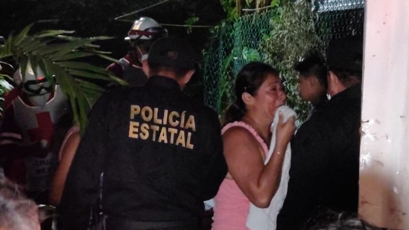 Pelea campal en Ciudad del Carmen termina en machetazos; ¡una mujer por poco pierde la nariz!