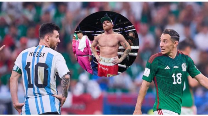 Andrés Guardado y otros futbolistas mexicanos que le dan la espalda a Canelo tras polémica con Messi