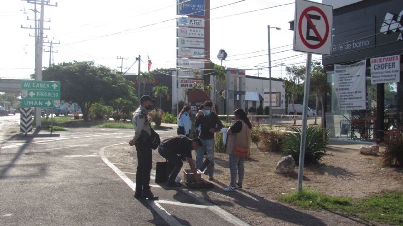 Encuentran muerto a un hombre en una plaza en la entrada a Caucel en Mérida