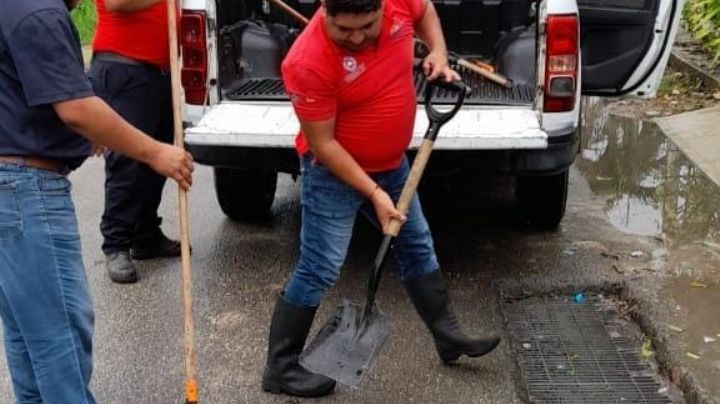 Coeproc activa brigadas de limpieza en Felipe Carrillo Puerto ante la Depresión Tropical Lisa
