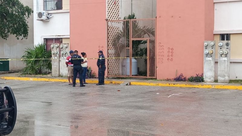 Hallan a un hombre sin vida en el fraccionamiento Paseos Nikté en Cancún