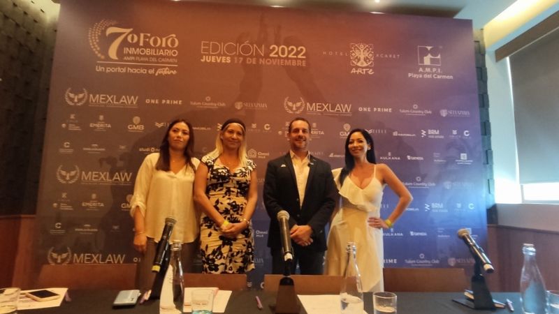 Playa del Carmen será sede del "7º Foro Inmobiliario; un portal hacia el futuro"
