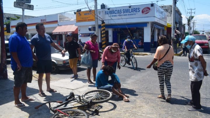 Por cada 35 accidentes de tránsito, muere un ciclista en la Península de Yucatán: Inegi