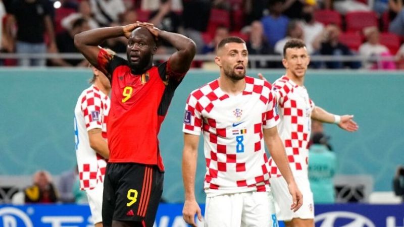 Bélgica empata con Croacia y queda eliminada del Mundial de Qatar 2022