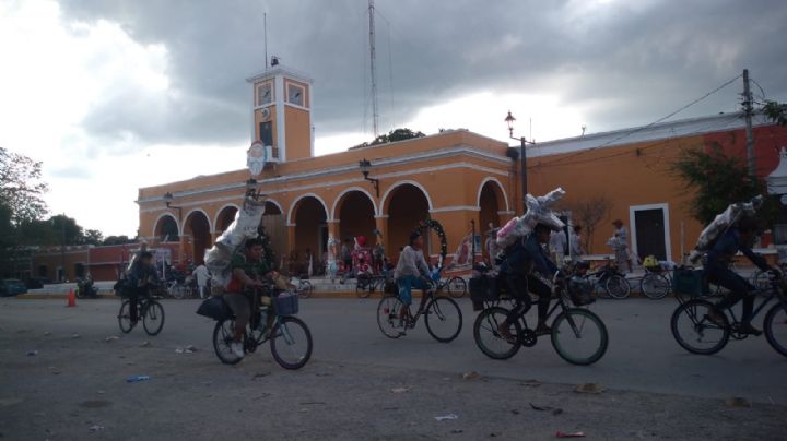 Antorchistas demuestra su fe a la Virgen de Guadalupe en Chocholá