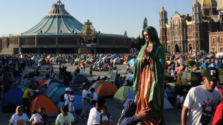 Así se ve la Basílica de Guadalupe en la CDMX este lunes 12 de diciembre 2022: EN VIVO