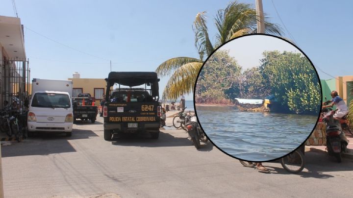 Lancha robada en Río Lagartos aparece desvalijada en el manglar de Chelem