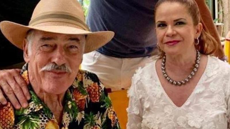 Andrés García vence la neumonía; su esposa deja ver que a sus hijos solo les interesa la herencia