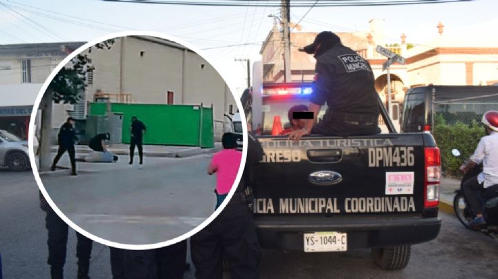 Suspenden a los 3 policías de Progreso involucrados en la agresión a un hombre