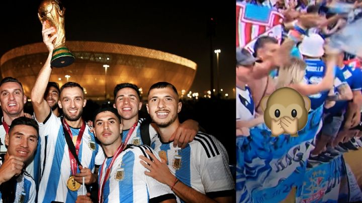 ¿Latigazos en Qatar? Hincha argentina podría enfrentar la Ley tras hacer toples en la Final