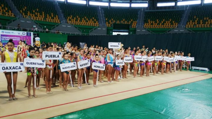 Mérida recibe a más de mil 200 atletas de la gimnasia rítmica de México: EN VIVO